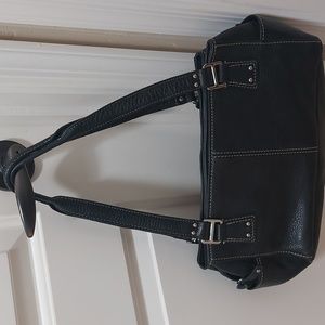Fossil Black Leather Handbag